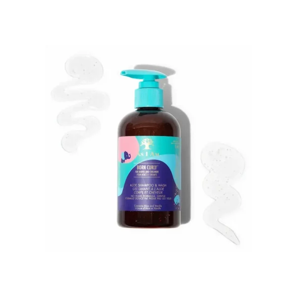 Gel lavant doux cheveux/corps pour enfants BORN CURLY 240ml