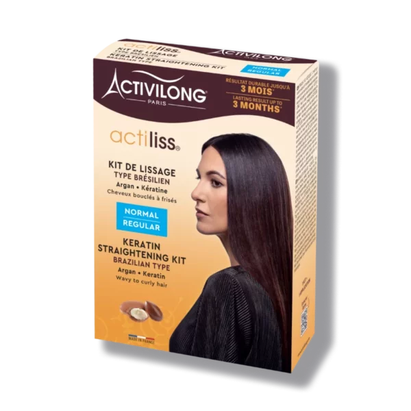 Kit de lissage type brésilien ARGAN & KERATINE (Actiliss Smooth)