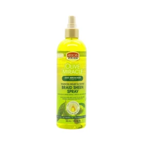 Spray brillance Olive Miracle 355ml (Braid Sheen)