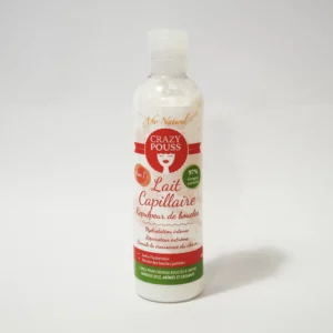 Lait Capillaire activateur de boucles - Lotion 4 en 1 pour hydrater et adoucir vos cheveux crépus, frisés et bouclé