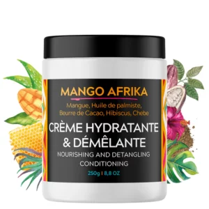 Crème hydratante et démêlante 2 en 1 - MANGO AFRIKA