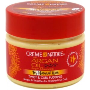 Crème coiffante pour boucles Argan 326g (Twist & curl pudding)