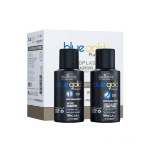 KIT LISSAGE TANIN SALVATORE BLUE GOLD PREMIUM 2X100 ML