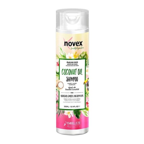 SHAMPOING À L'HUILE DE NOIX DE COCO - 300ML NOVEX EMBELLEZE