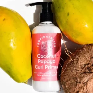 LEAVE IN COCONUT PAPAYA CURL PRIMER - TROPIKALBLISS