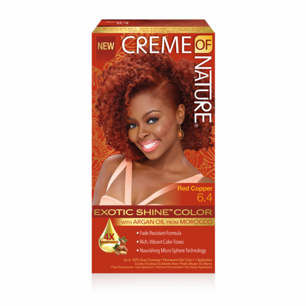 COLORATION Exotic Shine™ avec de l'huile d'argan du Maroc teinte 6.4 Red Copper