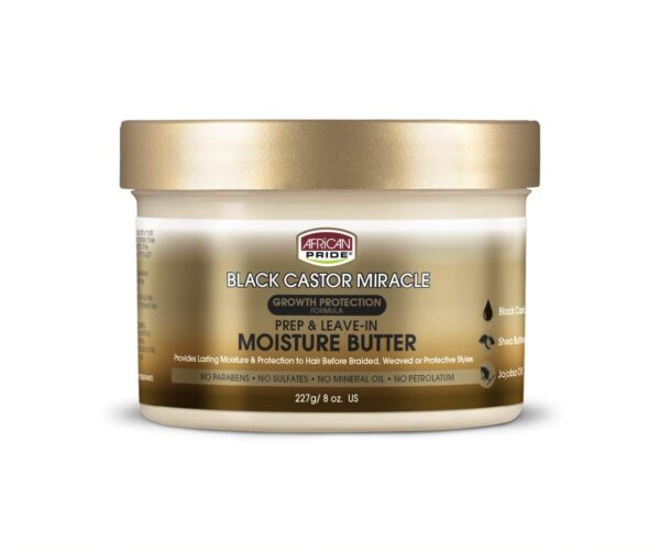 AFRICAN PRIDE BLACK CASTOR MIRACLE ≡ MOISTURE BUTTER