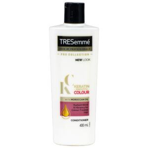 TRESemme Après-shampoing Kératine Smooth Color à l'huile marocaine 400 ml