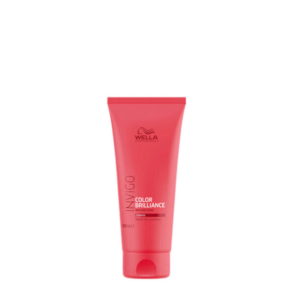 Wella Invigo Color Brilliance Vibrant Color Conditioner 200ml - cheveux épais