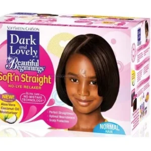 DARK & LOVELY – Défrisage Enfant Sans Soude Scalp Care Relaxer