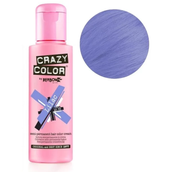 Coloration semi-permanente Lilac CRAZY COLOR 100ML