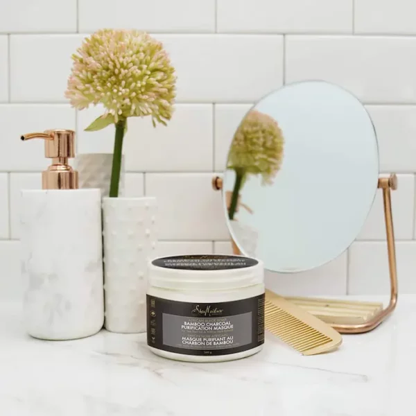 MASQUE PURIFIANT BLACK SOAP BAMBOO CHARCOAL PURIFICATION - SHEA MOISTURE