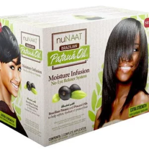 Nunaat Brazilan Pataua Oil Relaxer Kit Super