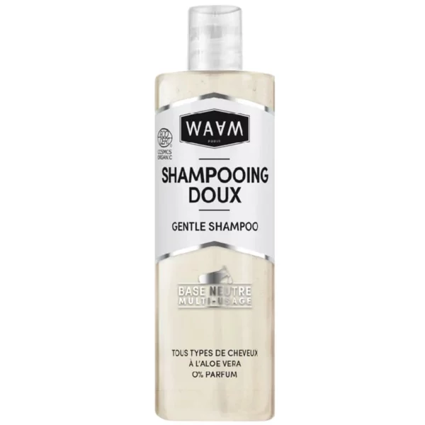 BASE SHAMPOING DOUX SANS PARFUM À L'ALOE VERA - WAAM