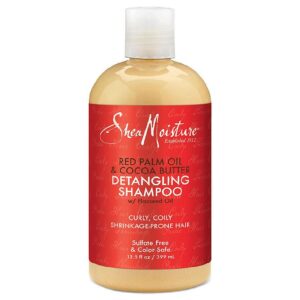 SHAMPOOING DÉMÊLANT - SHEA MOISTURE RED PALM OIL COCOA BUTTER