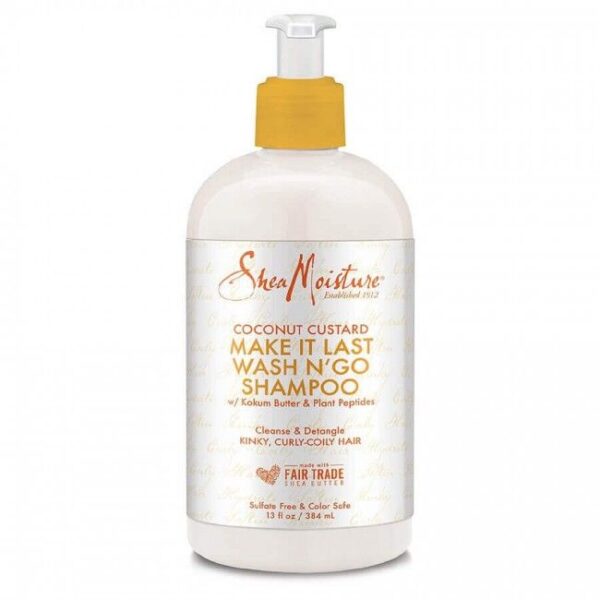 Shea Moisture - Coconut Custard Make It Last Wash N' Go - Shampoo