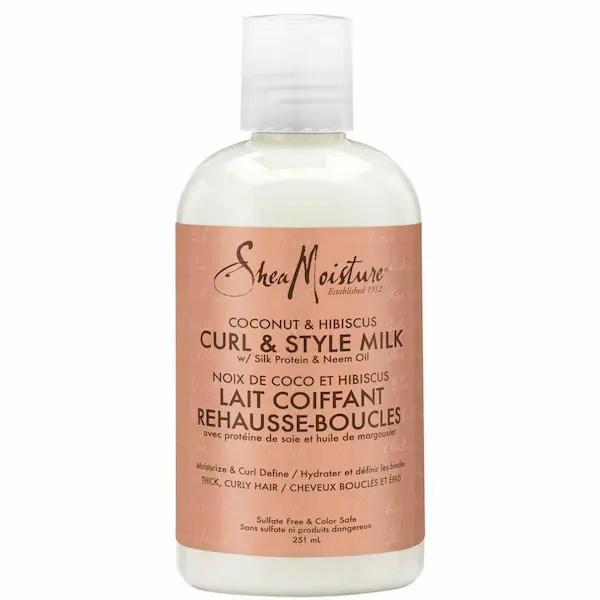 shea-moisture-coconut-hibiscus-curl-and-style-milk-lait-coiffant LAIT COIFFANT - CURL & STYLE MILK - SHEA MOISTURE COCONUT & HIBISCUS