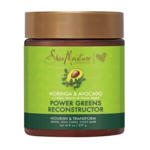 Traitement hydratant et reconstructeur MORINGA & AVOCAT 227g (Power Greens)